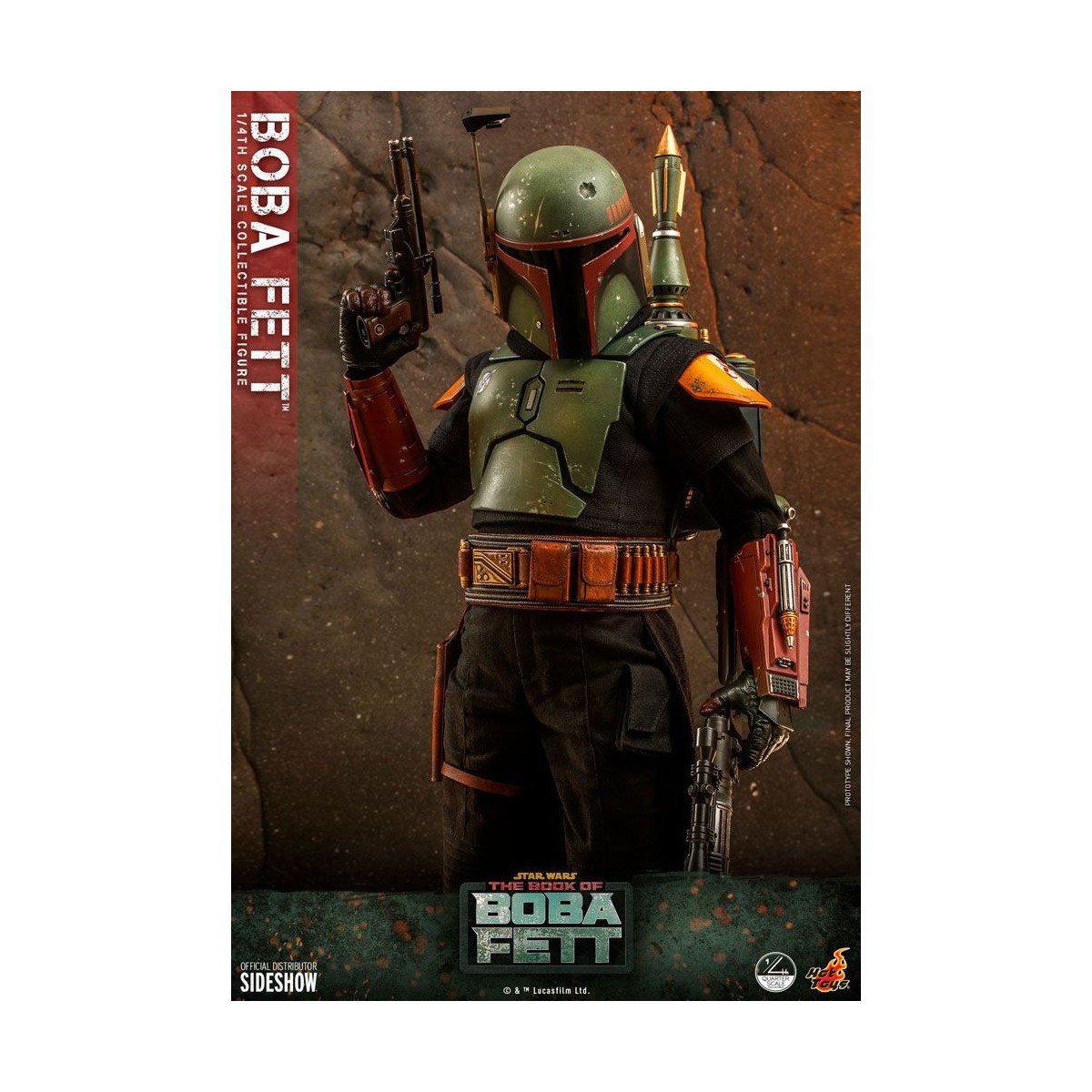 Hot Toys Star Wars - Boba Fett 1/4 - Il libro di Boba Fett