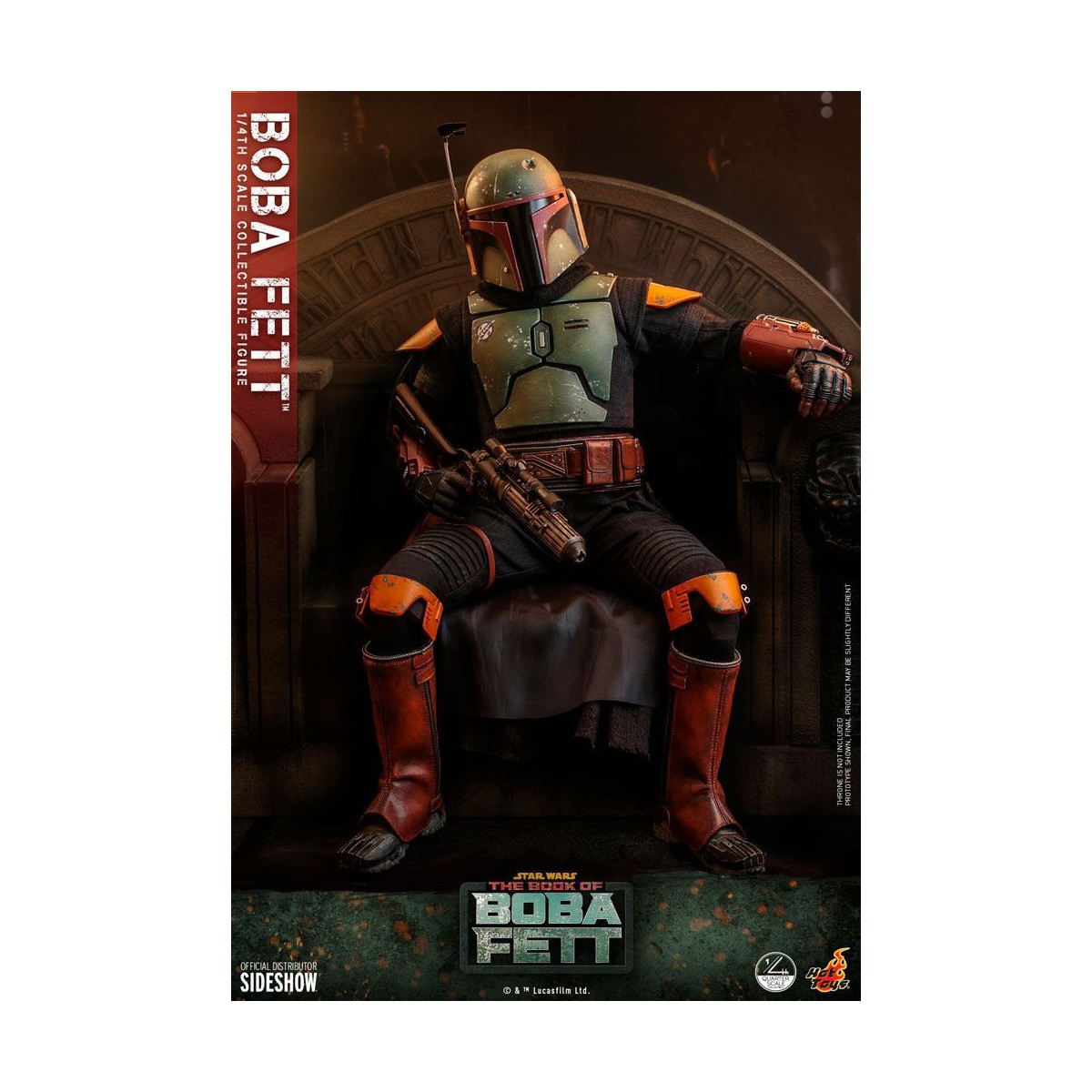 Hot Toys Star Wars - Boba Fett 1/4 - Il libro di Boba Fett