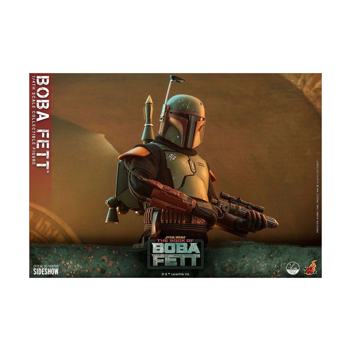 Hot Toys Star Wars - Boba Fett 1/4 - Il libro di Boba Fett