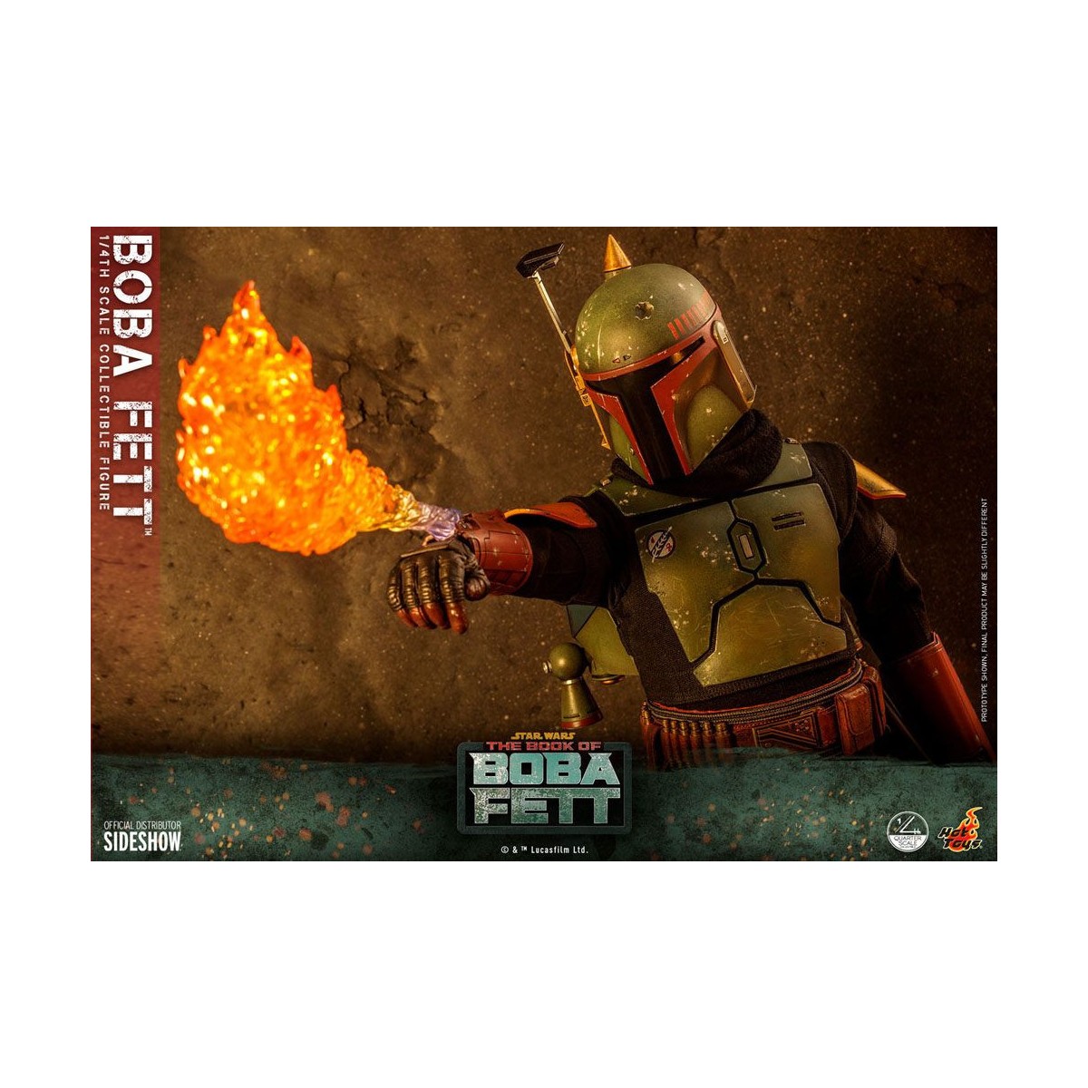 Hot Toys Star Wars - Boba Fett 1/4 - Il libro di Boba Fett