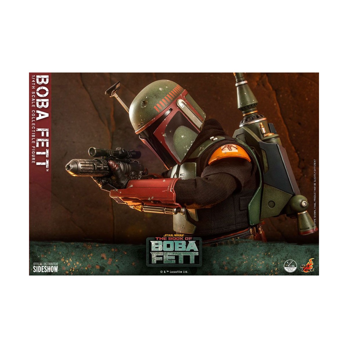 Hot Toys Star Wars - Boba Fett 1/4 - Il libro di Boba Fett