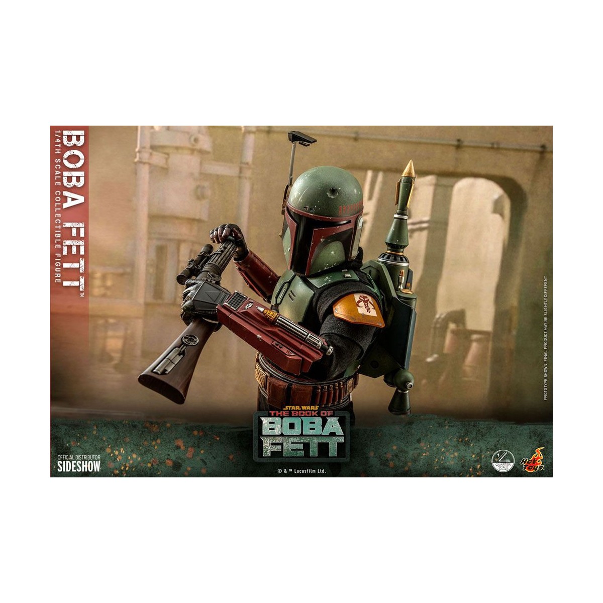 Hot Toys Star Wars - Boba Fett 1/4 - Il libro di Boba Fett
