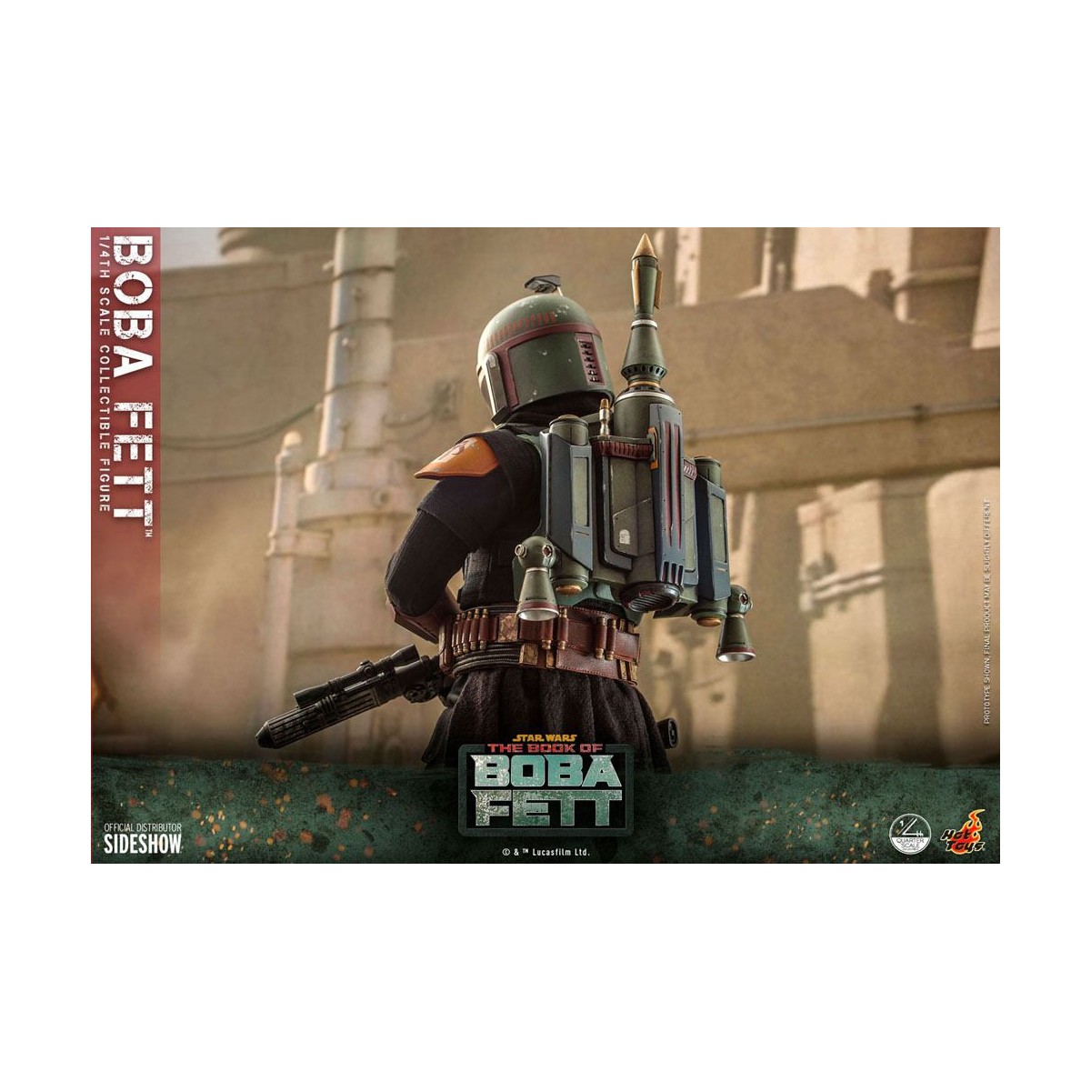 Hot Toys Star Wars - Boba Fett 1/4 - Il libro di Boba Fett