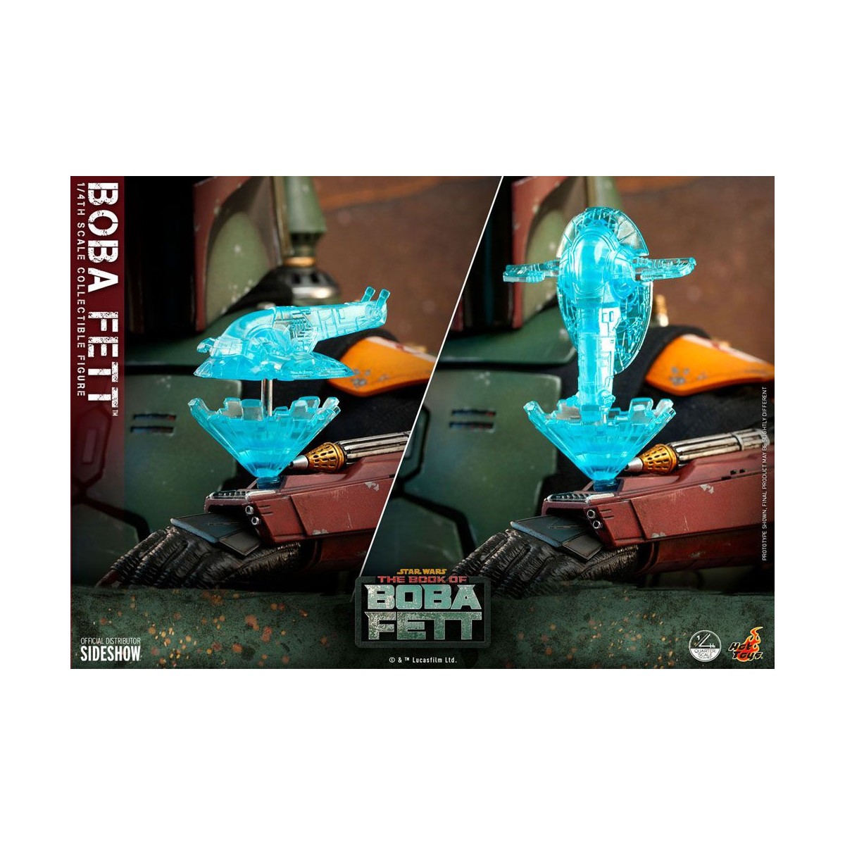 Hot Toys Star Wars - Boba Fett 1/4 - Il libro di Boba Fett