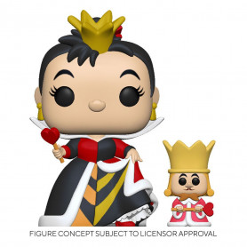 Funko POP! Disney - Alice nel paese delle meraviglie - Regina di cuore con re