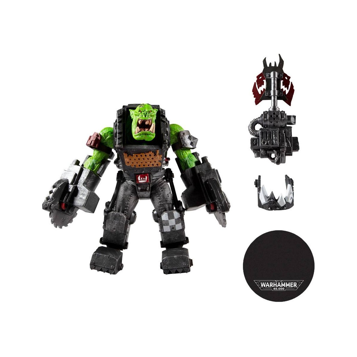 Mc Farlane - Ork Meganob con sega circolare - Warhammer 40K