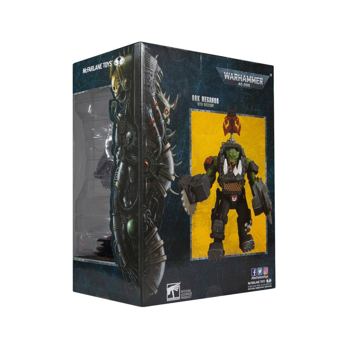 Mc Farlane - Ork Meganob con sega circolare - Warhammer 40K