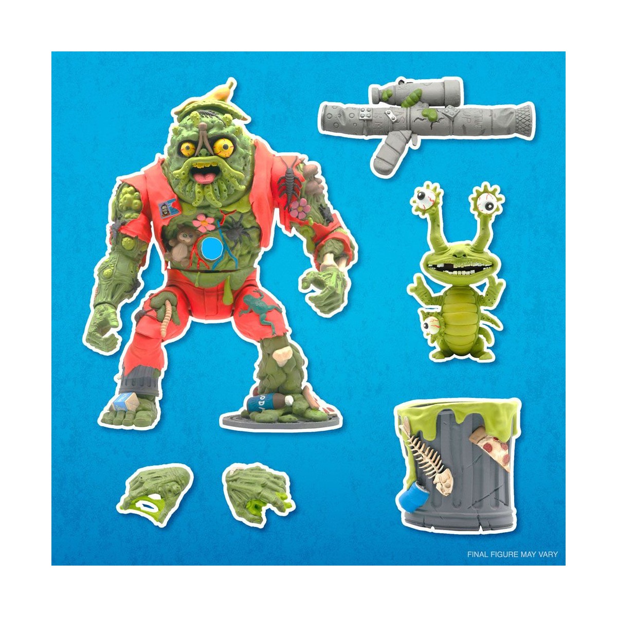 Super 7 - TMNT - Tartarughe Ninja - Ultimate Muckman & Joe Eyeball