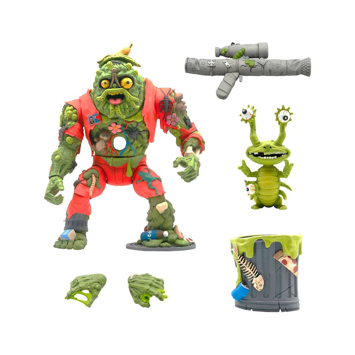 Super 7 - TMNT - Tartarughe Ninja - Ultimate Muckman & Joe Eyeball