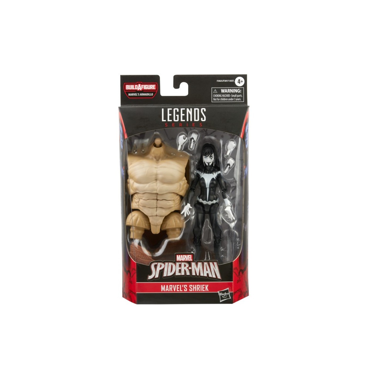 Marvel Legends Series - Shriek - Armadillo Costruisci una figura