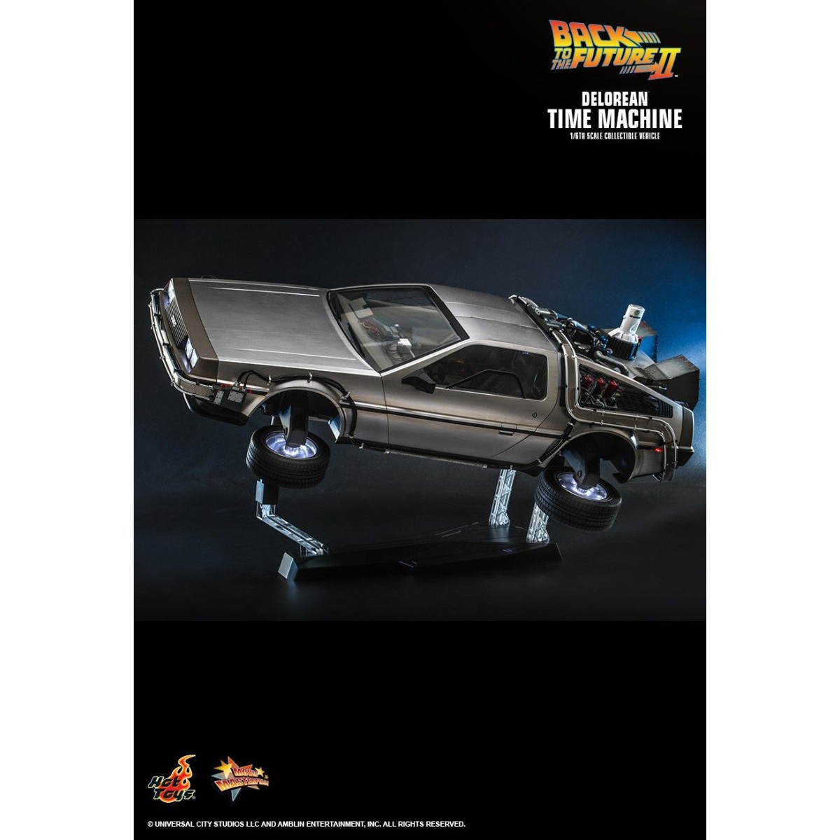 Hot Toys - Ritorno al futuro 2 Delorean 1/6 - BTTF2