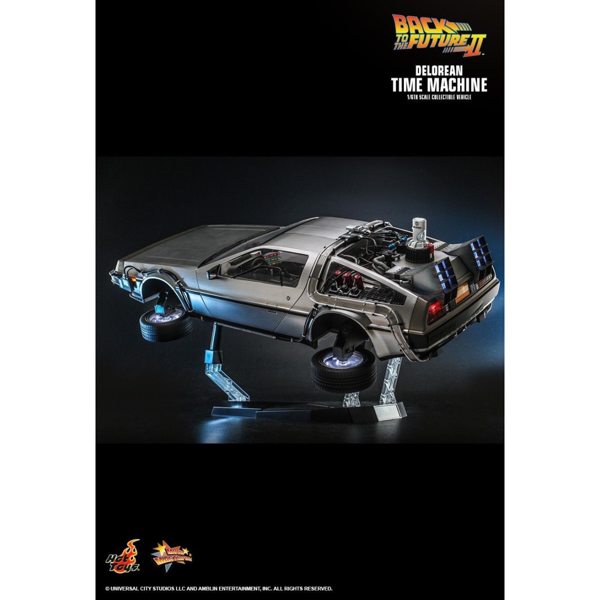 Hot Toys - Ritorno al futuro 2 Delorean 1/6 - BTTF2