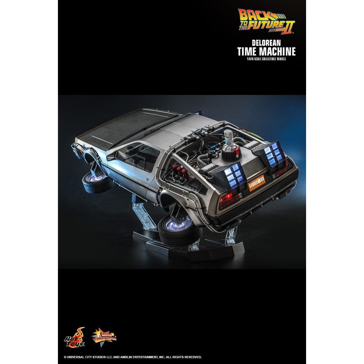 Hot Toys - Ritorno al futuro 2 Delorean 1/6 - BTTF2