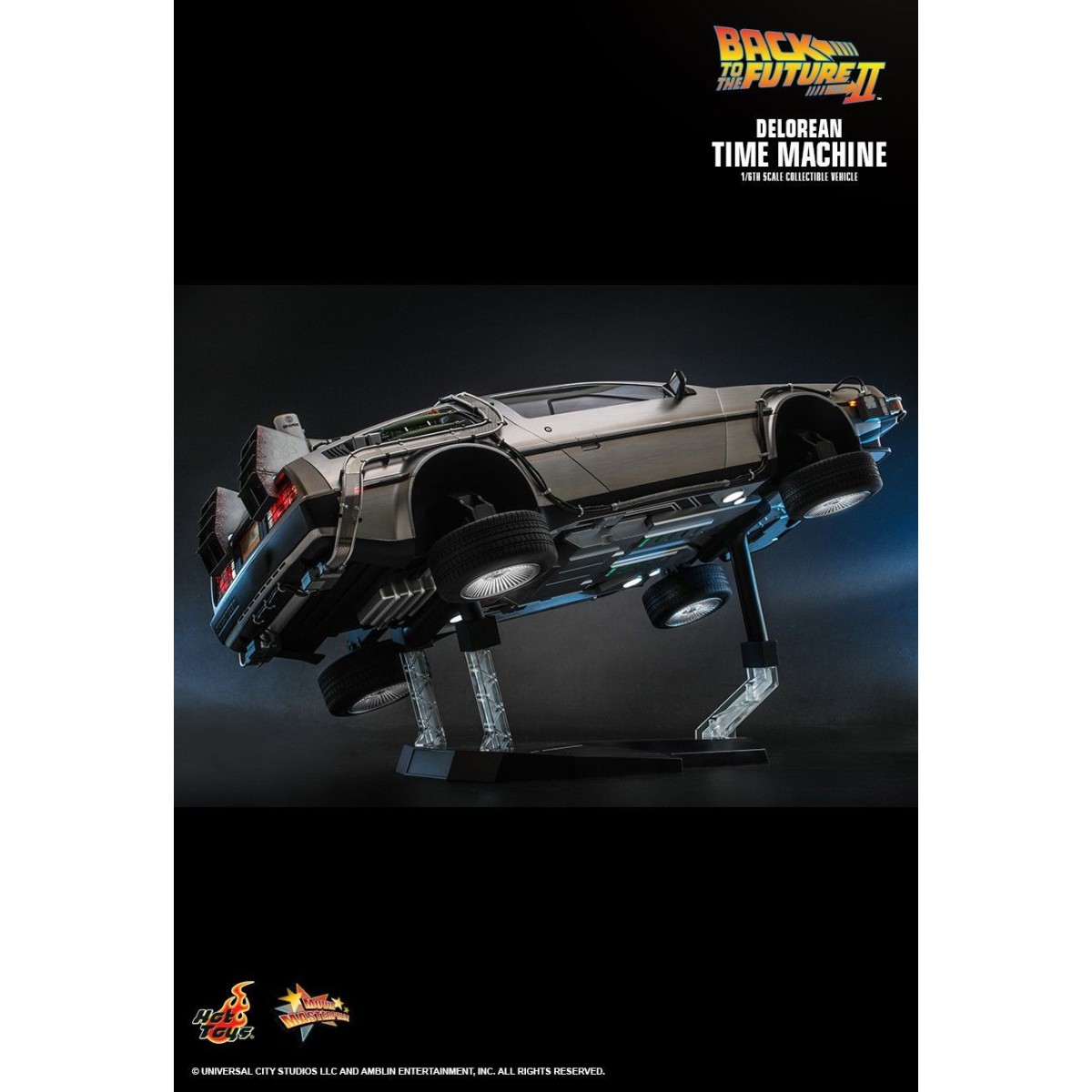 Hot Toys - Ritorno al futuro 2 Delorean 1/6 - BTTF2