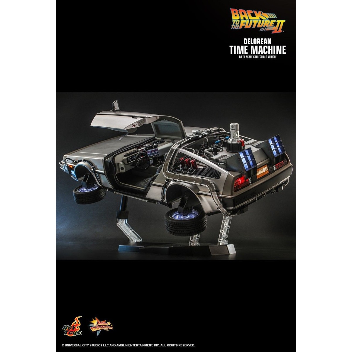 Hot Toys - Ritorno al futuro 2 Delorean 1/6 - BTTF2