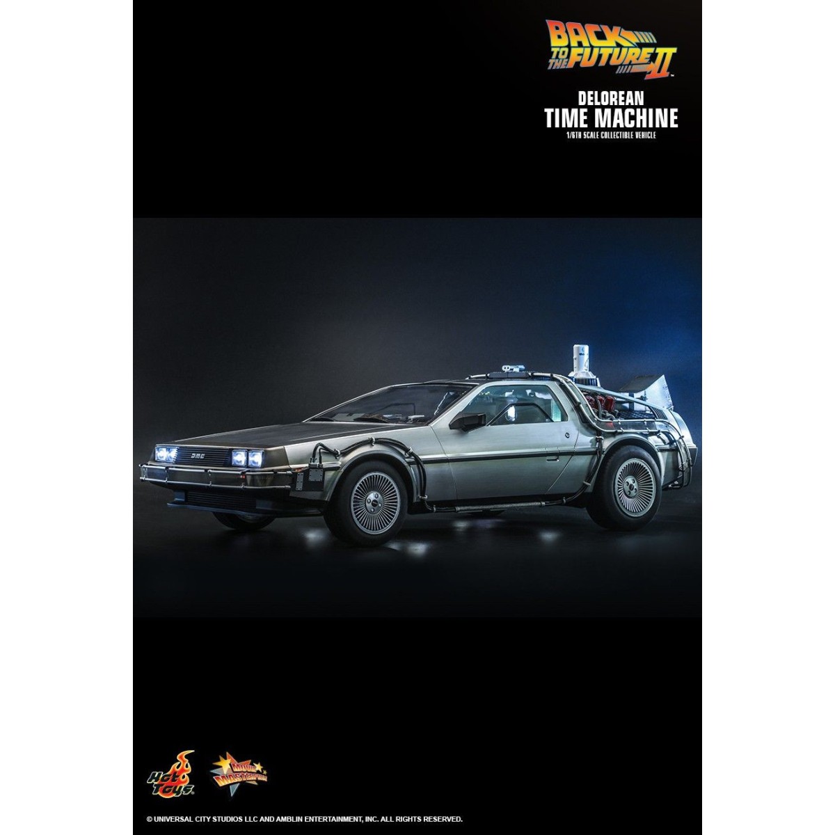 Hot Toys - Ritorno al futuro 2 Delorean 1/6 - BTTF2