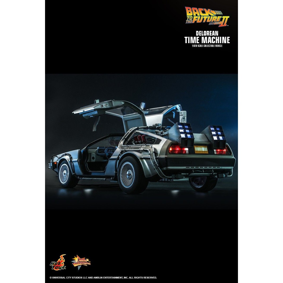 Hot Toys - Ritorno al futuro 2 Delorean 1/6 - BTTF2