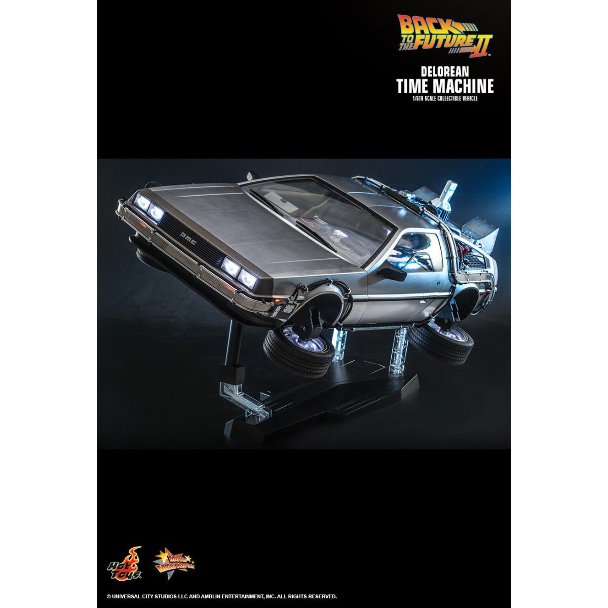 Hot Toys - Ritorno al futuro 2 Delorean 1/6 - BTTF2
