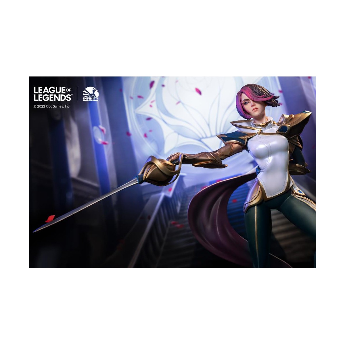 Lega delle leggende il grande duellante Fiora Laurent 1/4 scala statua in edizione limitata