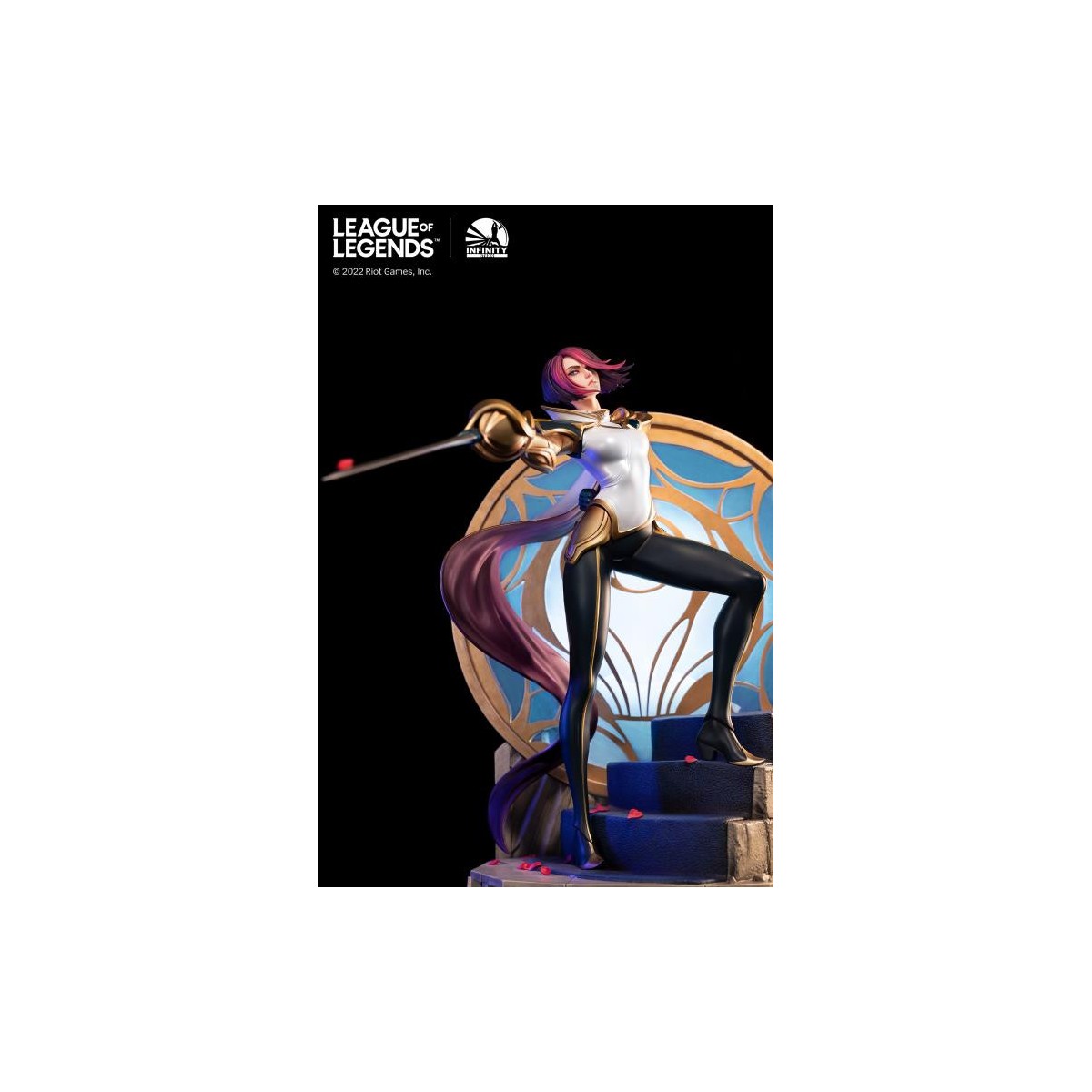 Lega delle leggende il grande duellante Fiora Laurent 1/4 scala statua in edizione limitata