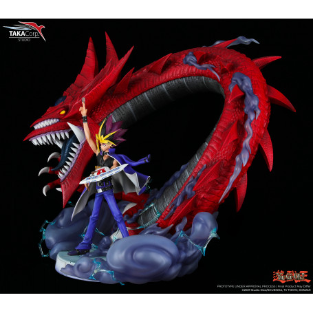 Statua Taka Corp - Yu Gi-Oh! - Yami Yugi & Slifer The Celestial Dragon - 1/6