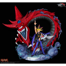 Statua Taka Corp - Yu Gi-Oh! - Yami Yugi & Slifer The Celestial Dragon - 1/6