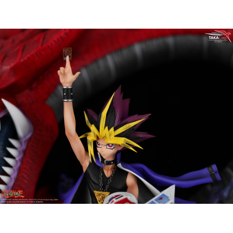 Statua Taka Corp - Yu Gi-Oh! - Yami Yugi & Slifer The Celestial Dragon - 1/6