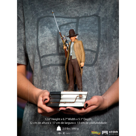 Iron Studios - BTTF 3 - Marty McFly Back to the Future Part III - BDS Art Scale
