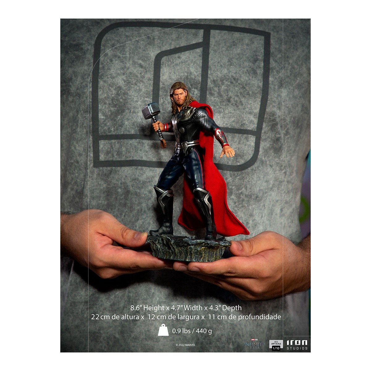 Iron Studios - THOR - Battle of NY The Infinity Saga 1/10 BDS Art Scale