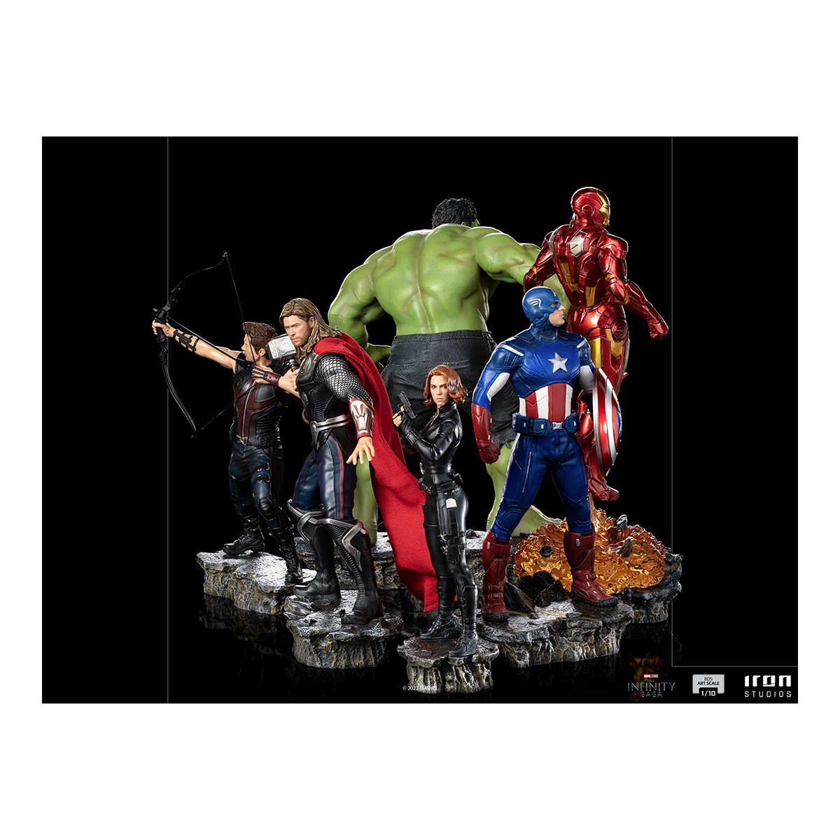 Iron Studios - BLACK WIDOW - Battle of NY The Infinity Saga 1/10 BDS Art Scale