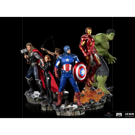 Iron Studios - CAPTAIN AMERICA - Battle of NY The Infinity Saga 1/10 BDS Art Scale