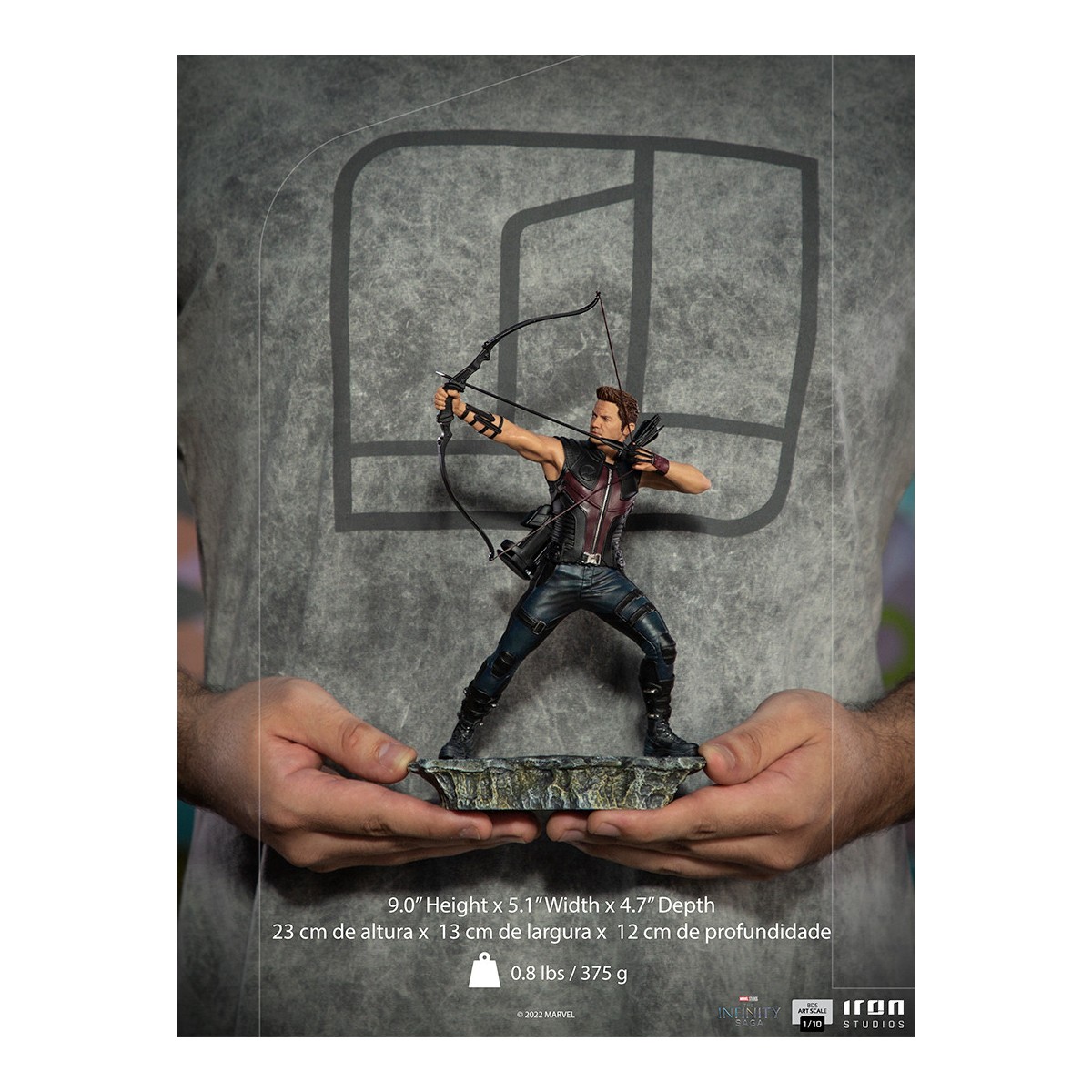 Iron Studios - HAWKEYE - Battle of NY The Infinity Saga 1/10 BDS Art Scale