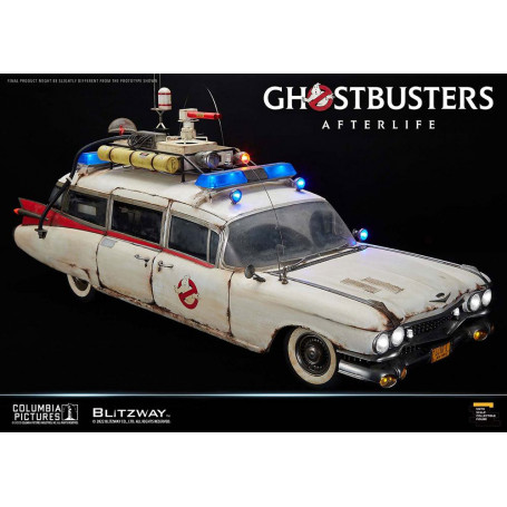 Blitzway Ghostbusters Heritage Car 1/6 ECTO-1 1959 Cadillac - Ghostbusters Afterlife