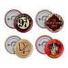 SD TOYS HARRY POTTER - Confezione da 4 distintivi