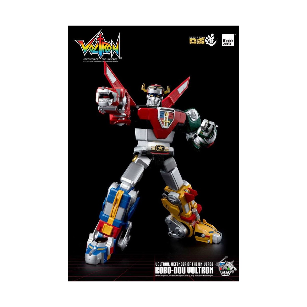 Tre Zero - Voltron: Defender of the Universe action figure Robo-Dou Voltron