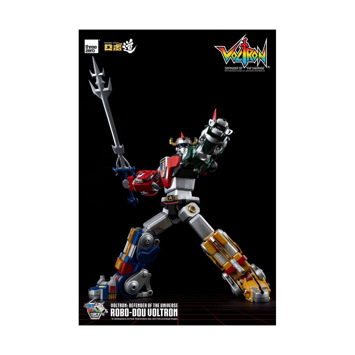 Tre Zero - Voltron: Defender of the Universe action figure Robo-Dou Voltron