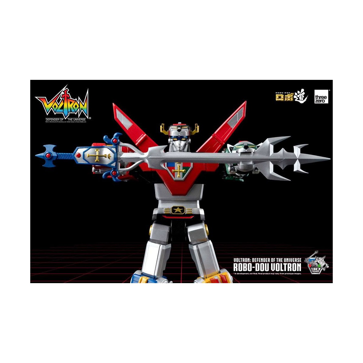 Tre Zero - Voltron: Defender of the Universe action figure Robo-Dou Voltron