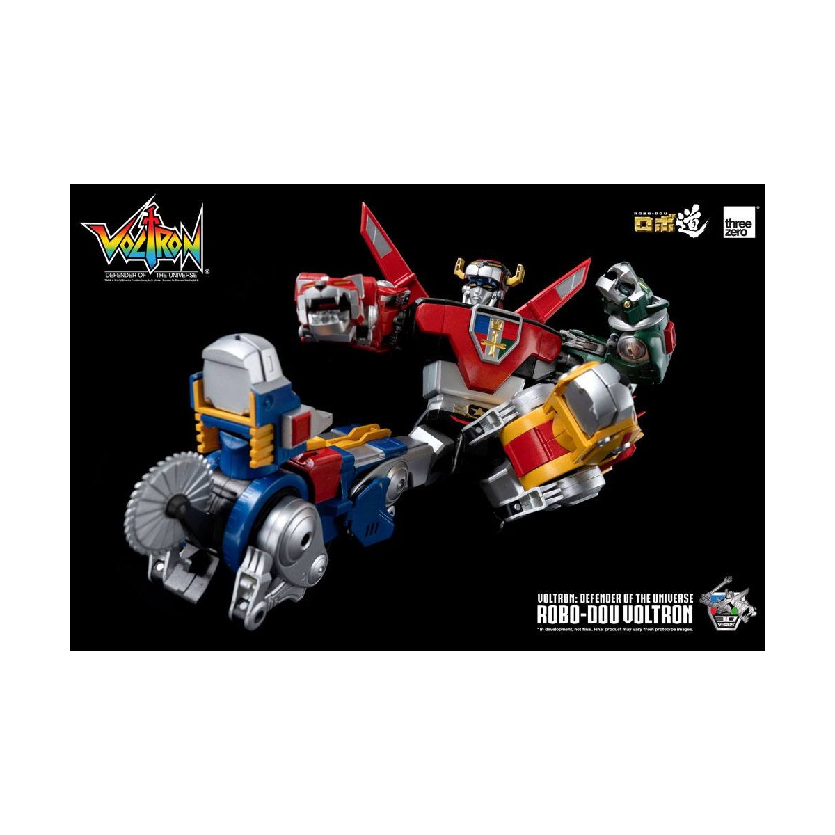Tre Zero - Voltron: Defender of the Universe action figure Robo-Dou Voltron