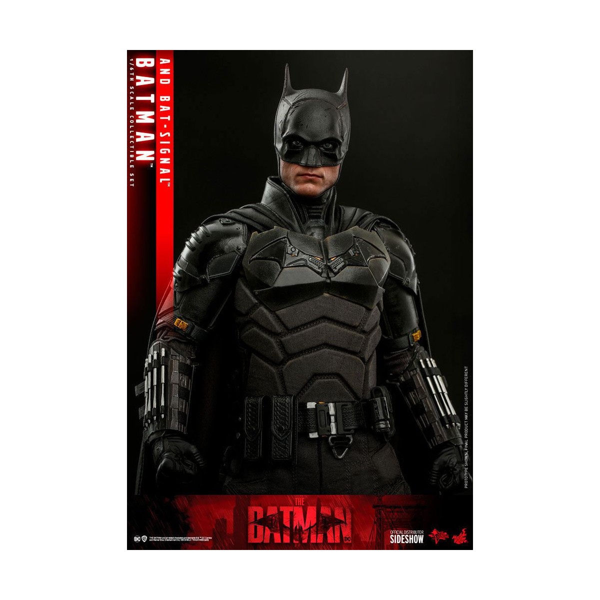 Hot toys - THE BATMAN AND BAT-SIGNAL Movie Masterpiece 1/6