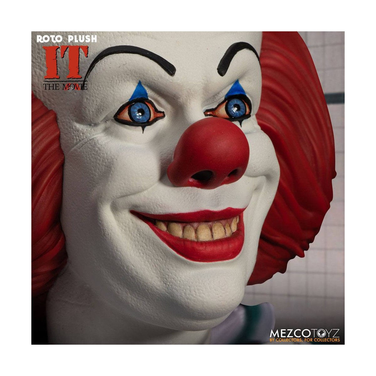 Mezco - CA - IT - He's Back - Roto Doll Pennywise 1990 - Mega Designer Series