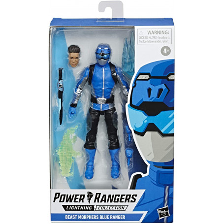 Hasbro - Collezione Fulmine - Ranger Blu - Bestia Morphers Power Rangers