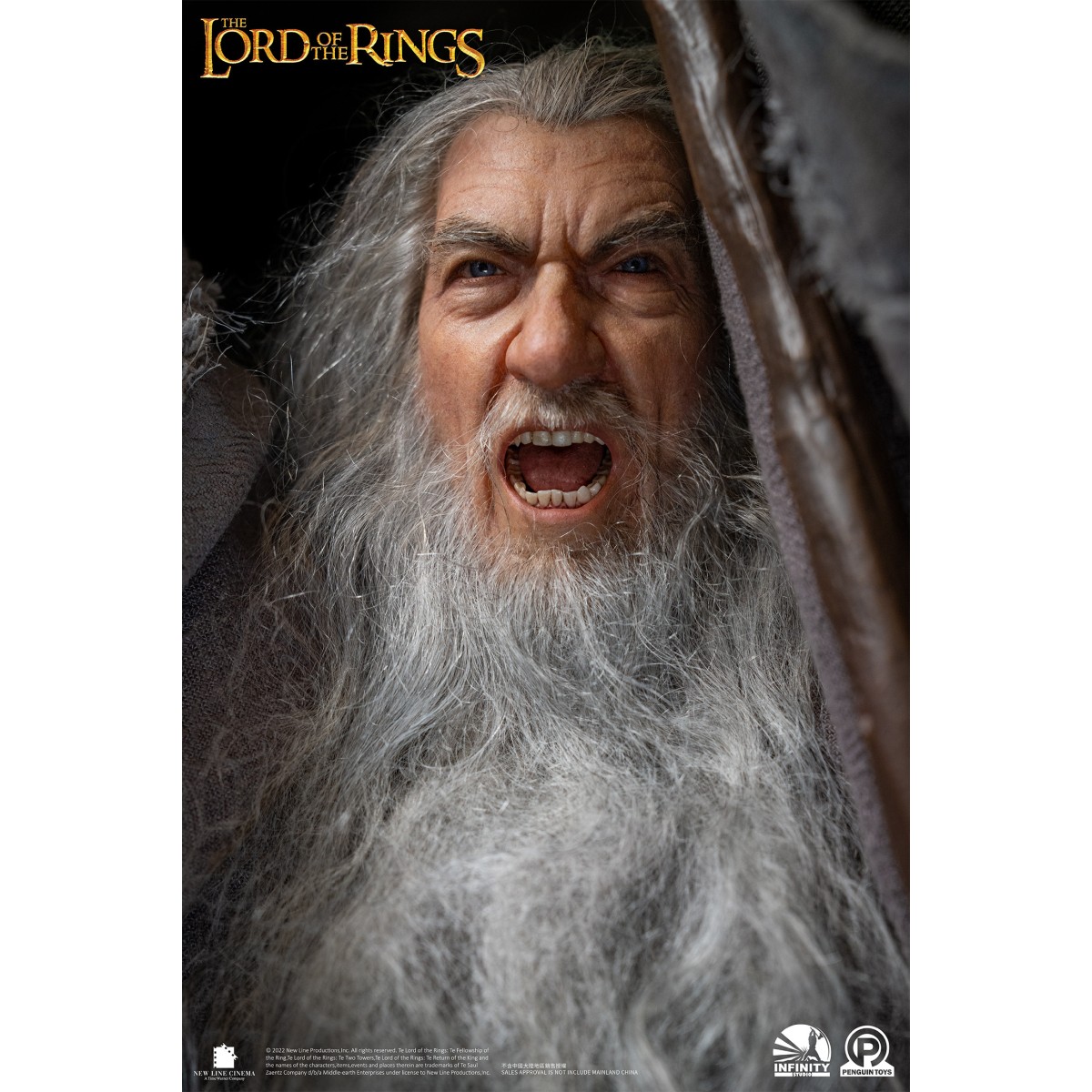 Infinity Studio X Penguin Toys - Gandalf il Grigio Ultimate Edition Half Size Statue Master Forge Series- 1/2
