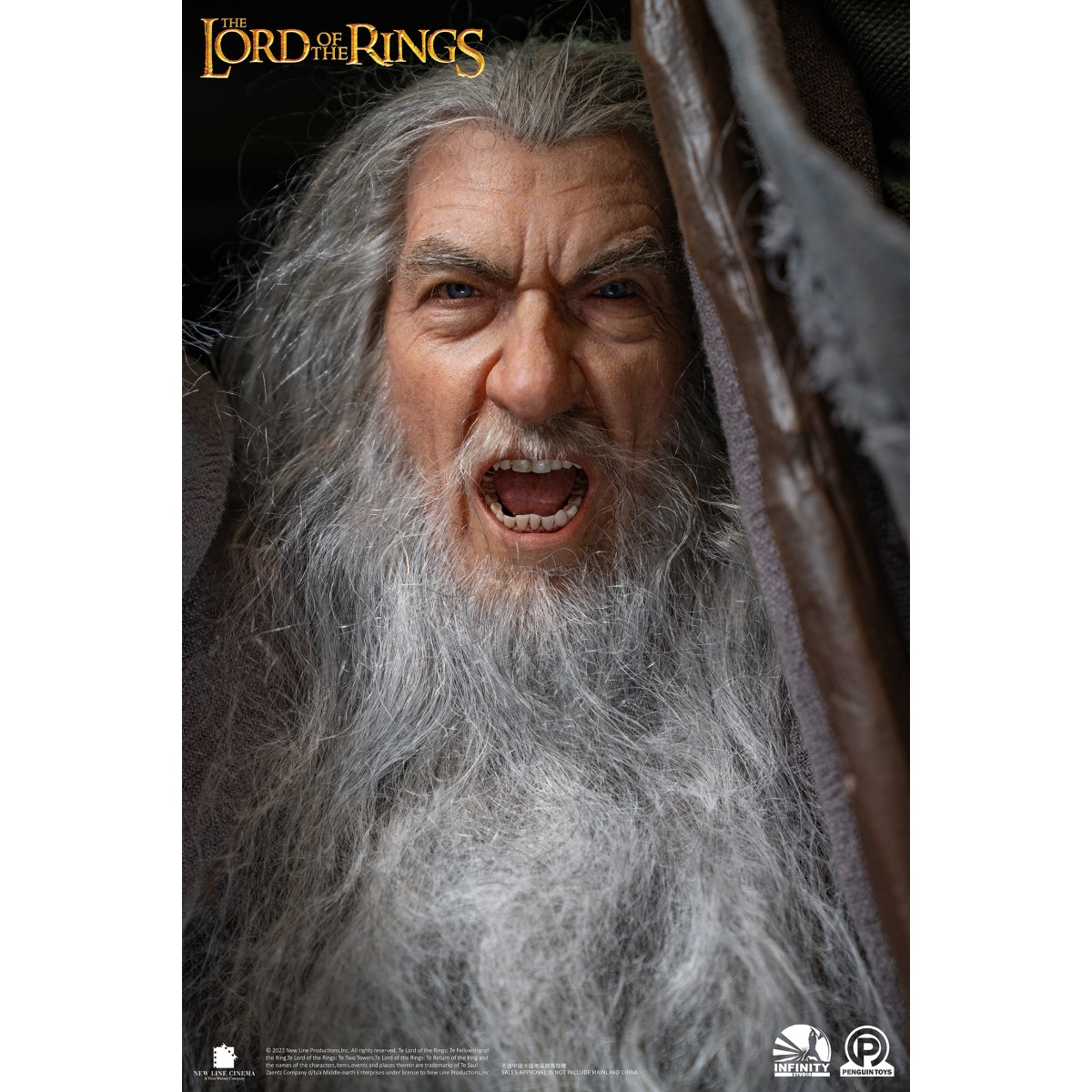 Infinity Studio X Penguin Toys - Gandalf il Grigio Ultimate Edition Half Size Statue Master Forge Series- 1/2