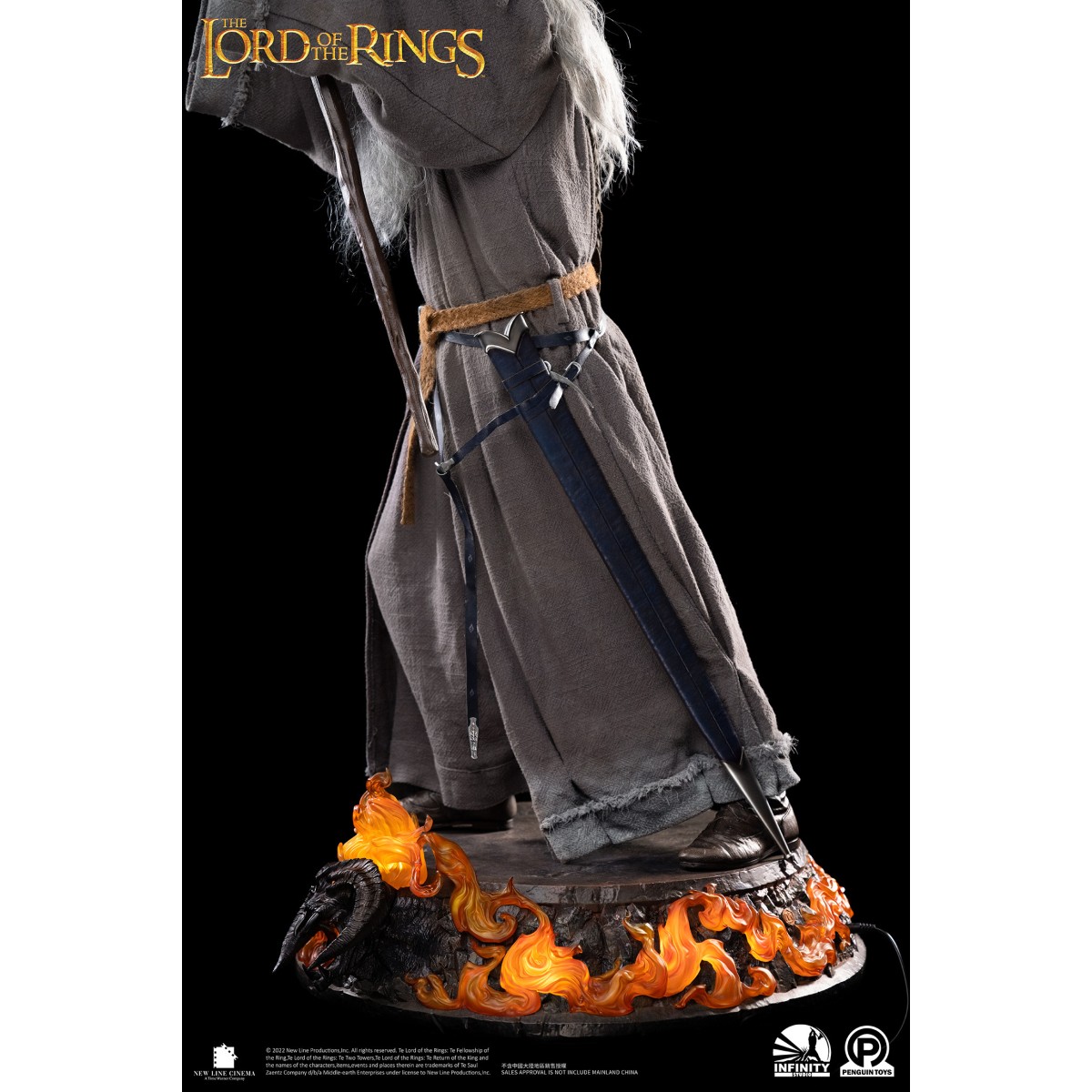 Infinity Studio X Penguin Toys - Gandalf il Grigio Ultimate Edition Half Size Statue Master Forge Series- 1/2