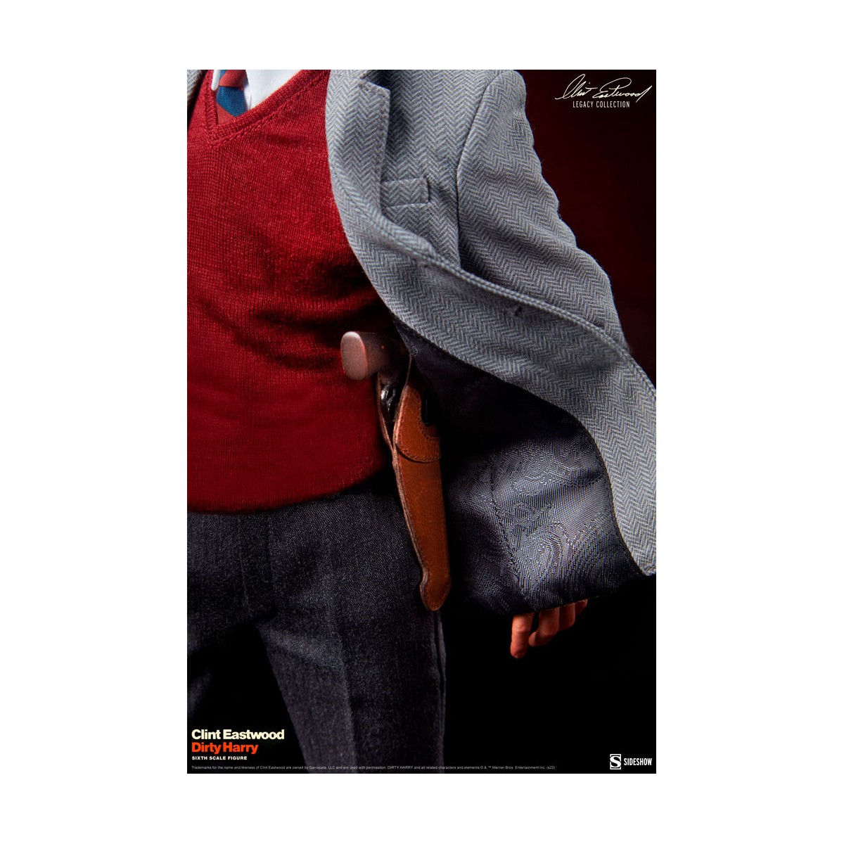 Sideshow - Harry Callahan 1/6 figure - Dirty Harry - Clint Eastwood Legacy Collection