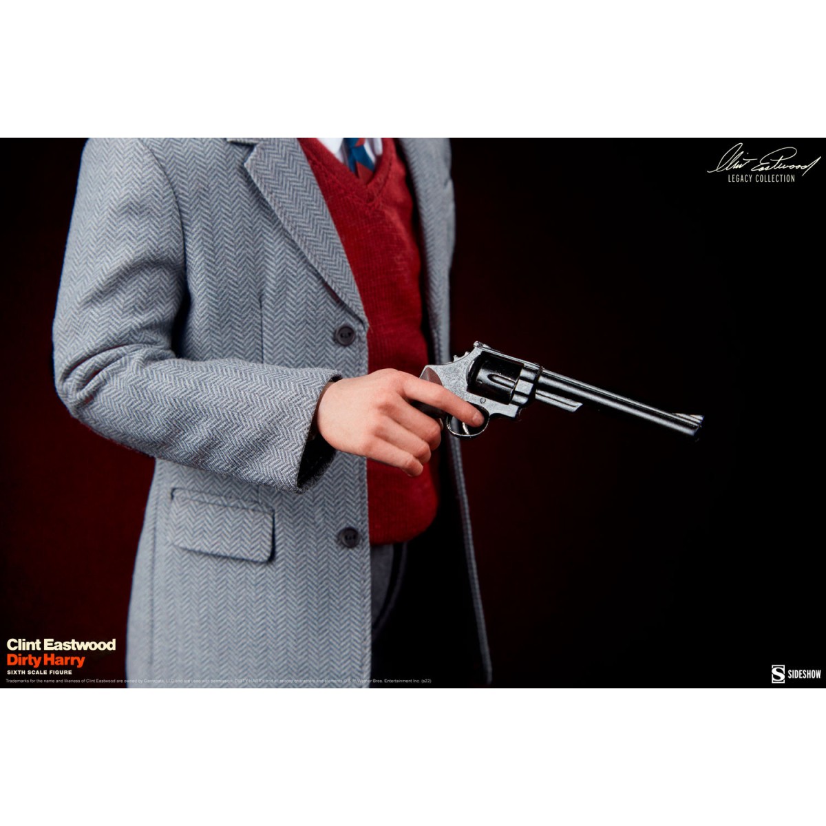 Sideshow - Harry Callahan 1/6 figure - Dirty Harry - Clint Eastwood Legacy Collection