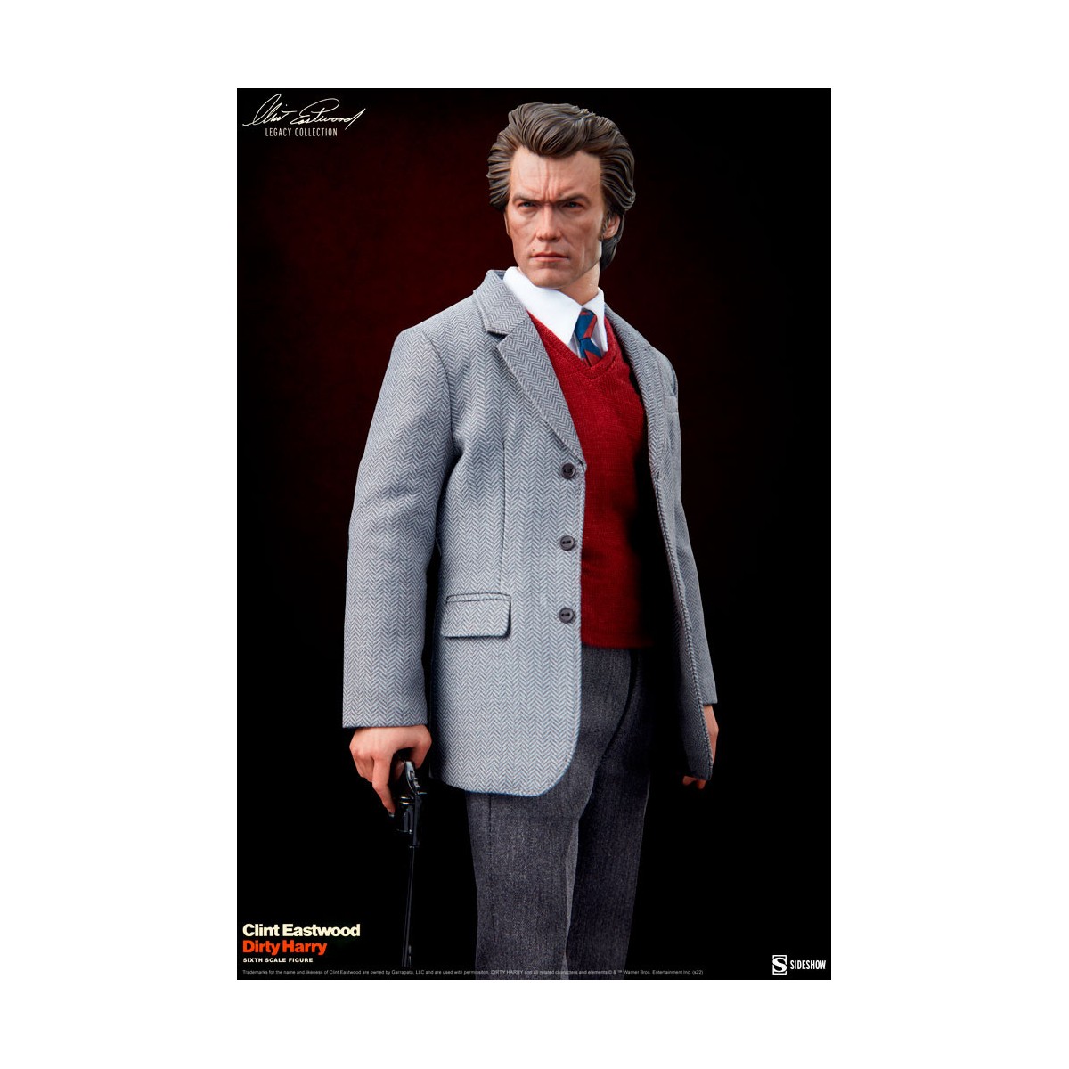 Sideshow - Harry Callahan 1/6 figure - Dirty Harry - Clint Eastwood Legacy Collection
