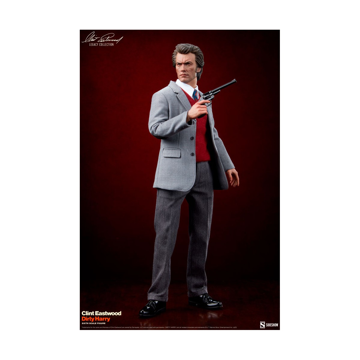 Sideshow - Harry Callahan 1/6 figure - Dirty Harry - Clint Eastwood Legacy Collection
