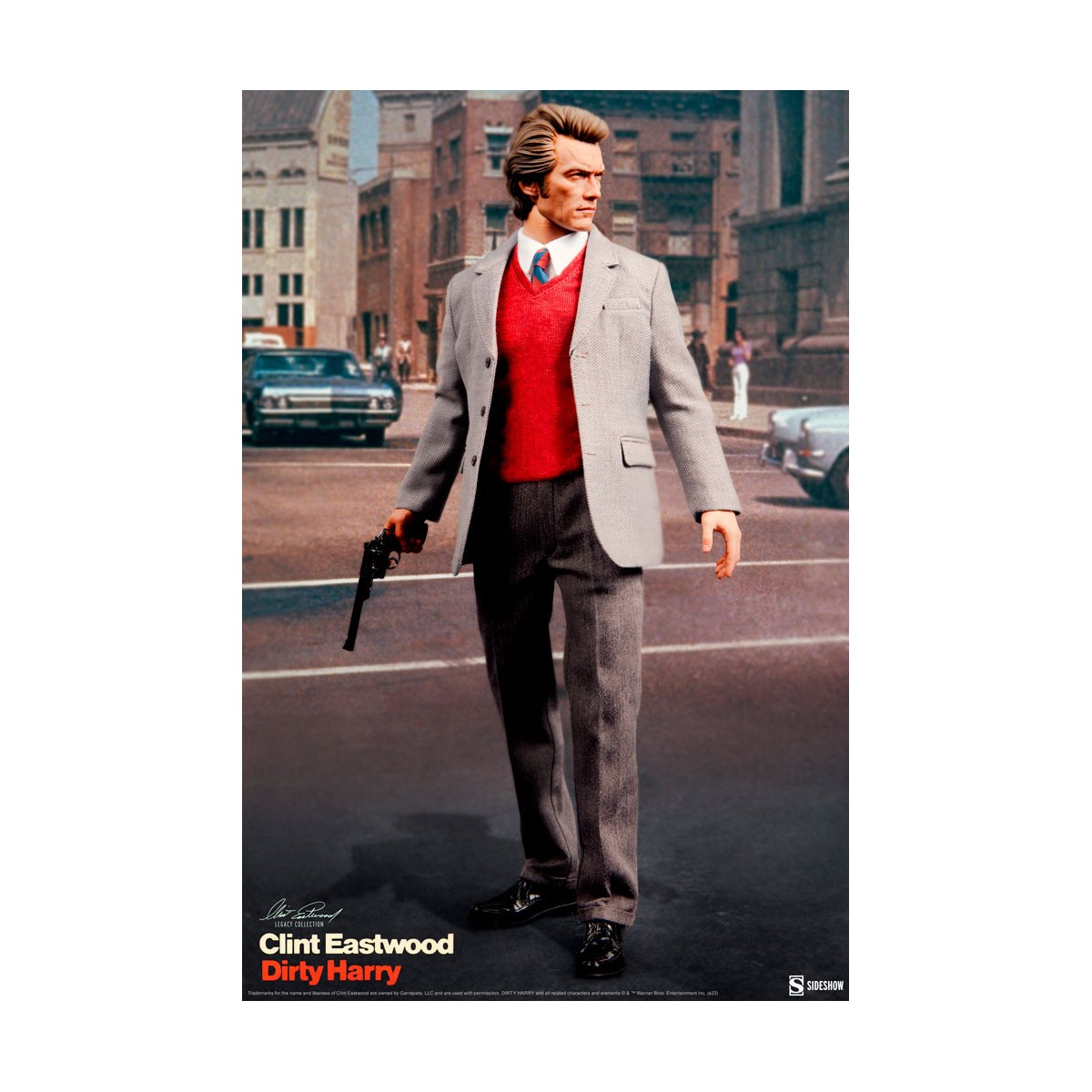 Sideshow - Harry Callahan 1/6 figure - Dirty Harry - Clint Eastwood Legacy Collection