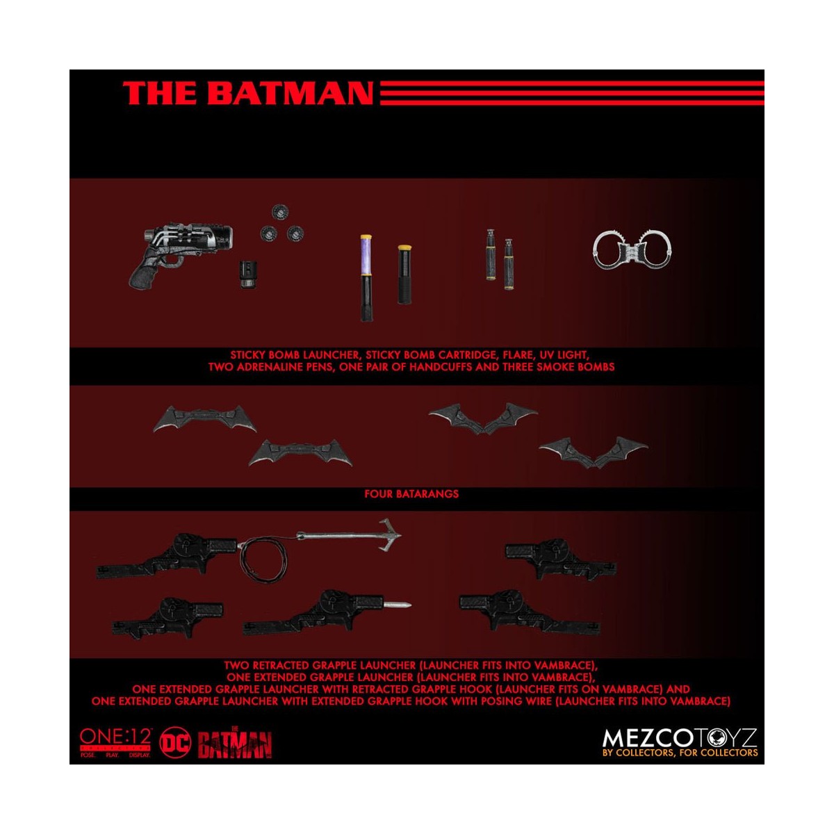 Mezco One 12 - THE BATMAN - DC Comics